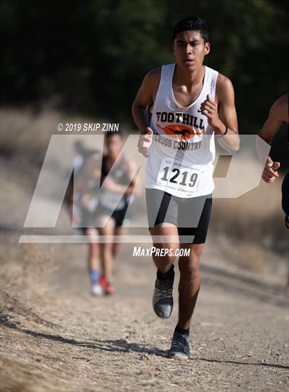 Thumbnail 3 in CIF Sac-Joaquin Section Cross Country Championships (D4&5 Boys) photogallery.