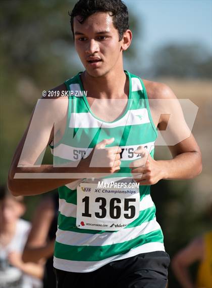 Thumbnail 3 in CIF Sac-Joaquin Section Cross Country Championships (D4&5 Boys) photogallery.