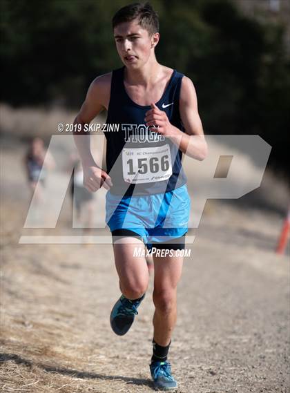 Thumbnail 3 in CIF Sac-Joaquin Section Cross Country Championships (D4&5 Boys) photogallery.