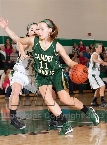 Thumbnail 2 in Camden Catholic @ Mainland Regional (Future Stars Shootout at the Shore) photogallery.