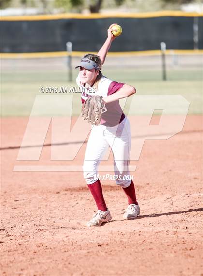 Thumbnail 1 in Yuma Catholic vs. Trivium Prep photogallery.