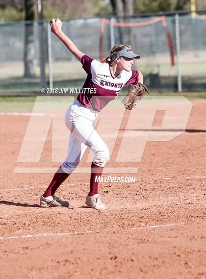Thumbnail 3 in Yuma Catholic vs. Trivium Prep photogallery.
