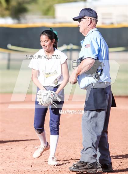 Thumbnail 1 in Yuma Catholic vs. Trivium Prep photogallery.