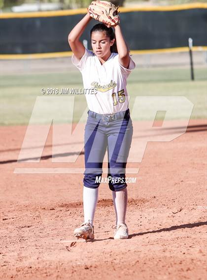 Thumbnail 2 in Yuma Catholic vs. Trivium Prep photogallery.