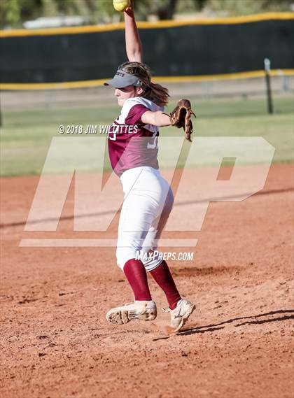Thumbnail 3 in Yuma Catholic vs. Trivium Prep photogallery.