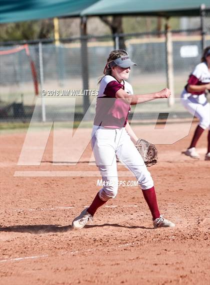 Thumbnail 2 in Yuma Catholic vs. Trivium Prep photogallery.