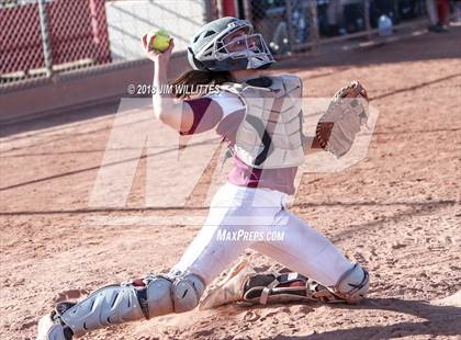 Thumbnail 3 in Yuma Catholic vs. Trivium Prep photogallery.
