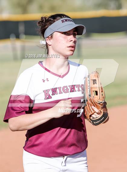 Thumbnail 1 in Yuma Catholic vs. Trivium Prep photogallery.