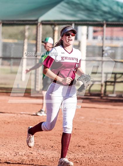 Thumbnail 2 in Yuma Catholic vs. Trivium Prep photogallery.