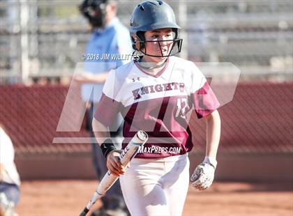 Thumbnail 3 in Yuma Catholic vs. Trivium Prep photogallery.