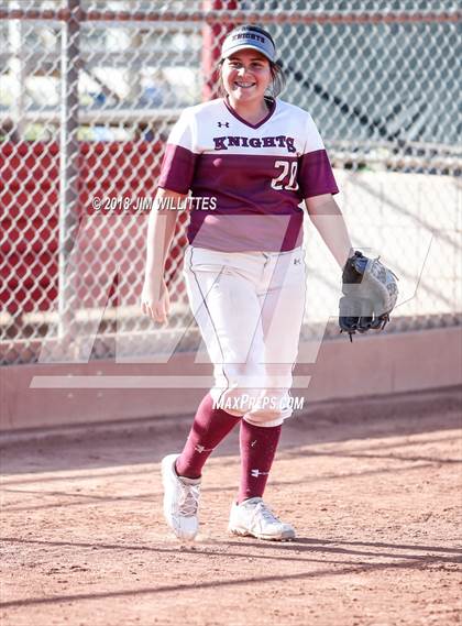 Thumbnail 3 in Yuma Catholic vs. Trivium Prep photogallery.