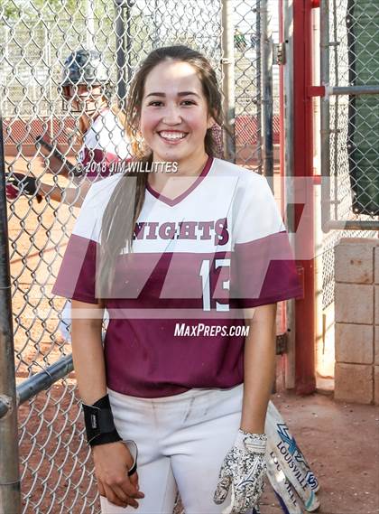 Thumbnail 3 in Yuma Catholic vs. Trivium Prep photogallery.
