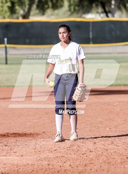Thumbnail 2 in Yuma Catholic vs. Trivium Prep photogallery.