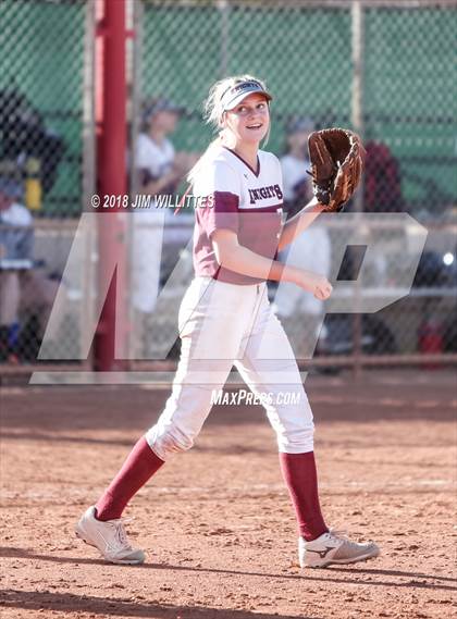 Thumbnail 1 in Yuma Catholic vs. Trivium Prep photogallery.
