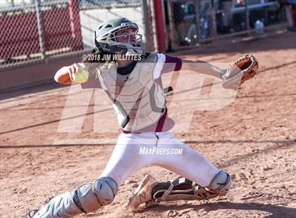 Thumbnail 2 in Yuma Catholic vs. Trivium Prep photogallery.