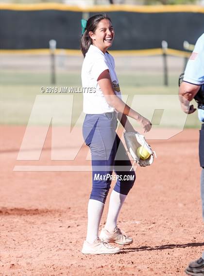 Thumbnail 3 in Yuma Catholic vs. Trivium Prep photogallery.