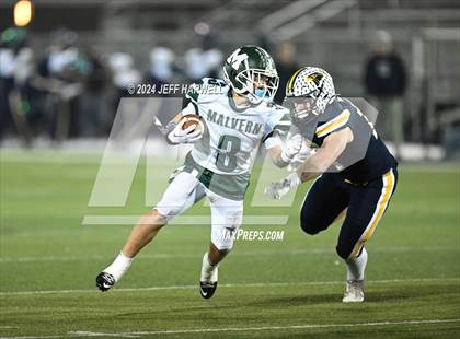 Thumbnail 2 in Malvern vs. Hillsdale (OHSAA Division 7 Regional Semifinal) photogallery.