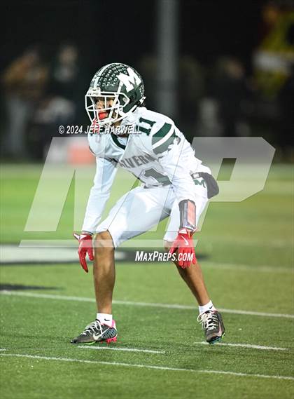 Thumbnail 2 in Malvern vs. Hillsdale (OHSAA Division 7 Regional Semifinal) photogallery.