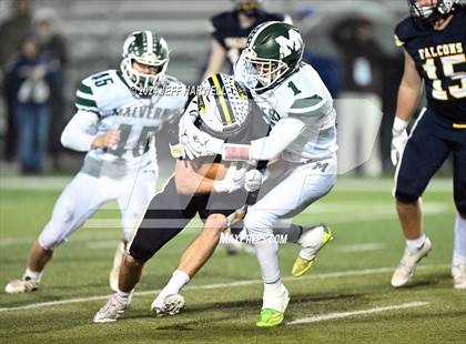 Thumbnail 3 in Malvern vs. Hillsdale (OHSAA Division 7 Regional Semifinal) photogallery.