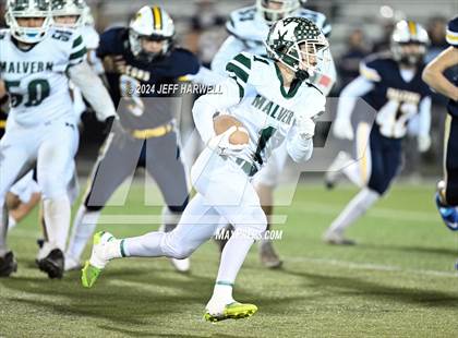 Thumbnail 2 in Malvern vs. Hillsdale (OHSAA Division 7 Regional Semifinal) photogallery.