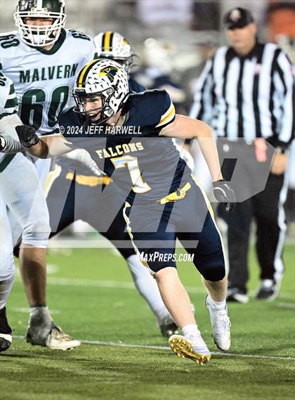 Thumbnail 3 in Malvern vs. Hillsdale (OHSAA Division 7 Regional Semifinal) photogallery.
