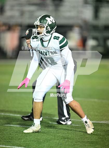Thumbnail 2 in Malvern vs. Hillsdale (OHSAA Division 7 Regional Semifinal) photogallery.