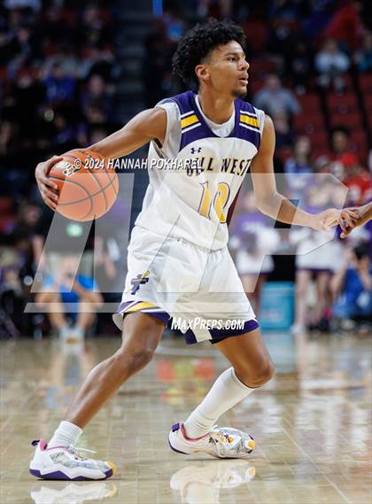 Thumbnail 3 in Bellevue West vs. Omaha Central (NSAA Class A Semifinal) photogallery.
