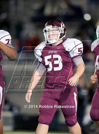 Thumbnail 3 in Kennedale vs. Athens (UIL 4A Division 1 Region 2 Area Playoff) photogallery.