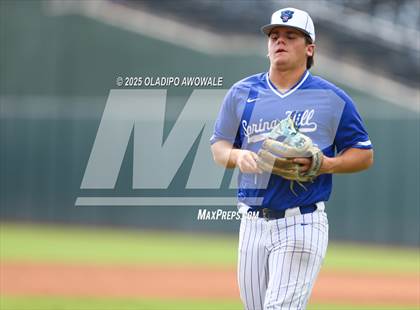 Thumbnail 2 in Wimberley vs. Spring Hill (UIL Baseball 4A Div 2 Final) photogallery.