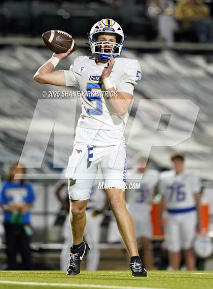 Thumbnail 2 in Frisco vs West Mesquite(UIL 5A D1 Football BiDistrict) photogallery.