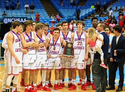 Thumbnail 3 in Cary vs. Charlotte Catholic (NCHSAA 4A Final) photogallery.