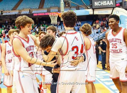 Thumbnail 3 in Cary vs. Charlotte Catholic (NCHSAA 4A Final) photogallery.