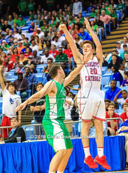 Thumbnail 1 in Cary vs. Charlotte Catholic (NCHSAA 4A Final) photogallery.
