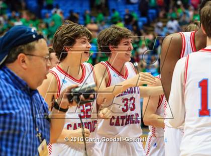 Thumbnail 2 in Cary vs. Charlotte Catholic (NCHSAA 4A Final) photogallery.
