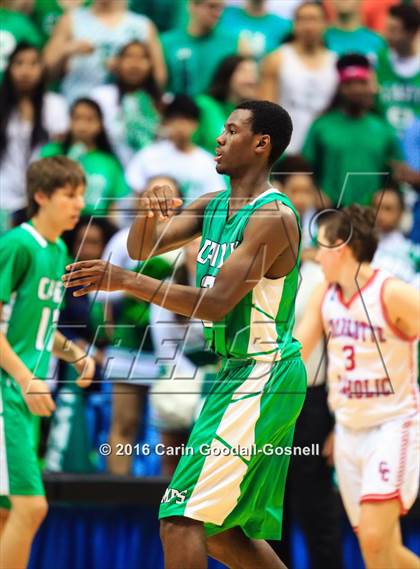 Thumbnail 2 in Cary vs. Charlotte Catholic (NCHSAA 4A Final) photogallery.