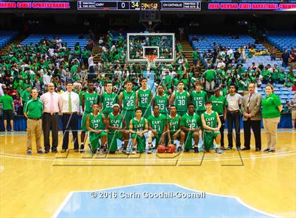 Thumbnail 3 in Cary vs. Charlotte Catholic (NCHSAA 4A Final) photogallery.