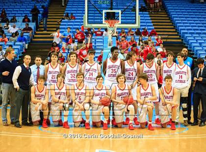 Thumbnail 2 in Cary vs. Charlotte Catholic (NCHSAA 4A Final) photogallery.