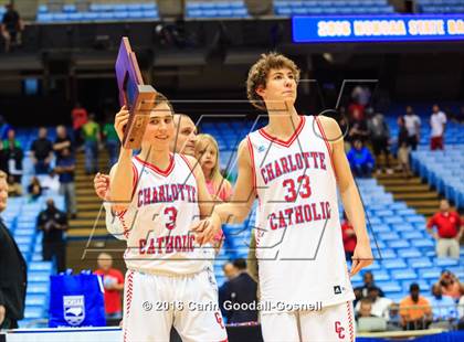 Thumbnail 1 in Cary vs. Charlotte Catholic (NCHSAA 4A Final) photogallery.