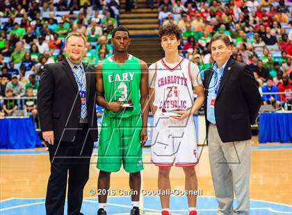 Thumbnail 3 in Cary vs. Charlotte Catholic (NCHSAA 4A Final) photogallery.