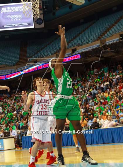 Thumbnail 2 in Cary vs. Charlotte Catholic (NCHSAA 4A Final) photogallery.