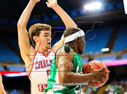 Thumbnail 1 in Cary vs. Charlotte Catholic (NCHSAA 4A Final) photogallery.