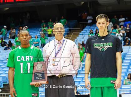 Thumbnail 2 in Cary vs. Charlotte Catholic (NCHSAA 4A Final) photogallery.