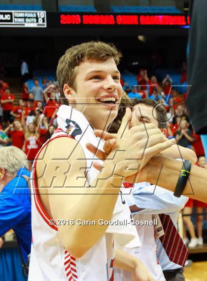 Thumbnail 2 in Cary vs. Charlotte Catholic (NCHSAA 4A Final) photogallery.