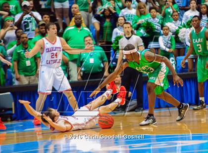 Thumbnail 3 in Cary vs. Charlotte Catholic (NCHSAA 4A Final) photogallery.