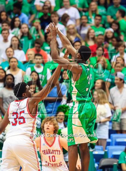 Thumbnail 2 in Cary vs. Charlotte Catholic (NCHSAA 4A Final) photogallery.