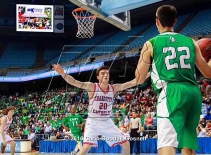 Thumbnail 1 in Cary vs. Charlotte Catholic (NCHSAA 4A Final) photogallery.