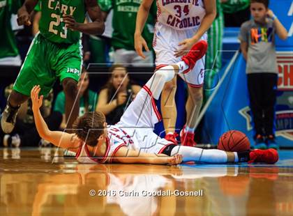 Thumbnail 2 in Cary vs. Charlotte Catholic (NCHSAA 4A Final) photogallery.