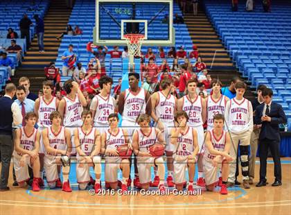 Thumbnail 1 in Cary vs. Charlotte Catholic (NCHSAA 4A Final) photogallery.