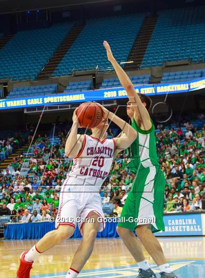 Thumbnail 1 in Cary vs. Charlotte Catholic (NCHSAA 4A Final) photogallery.