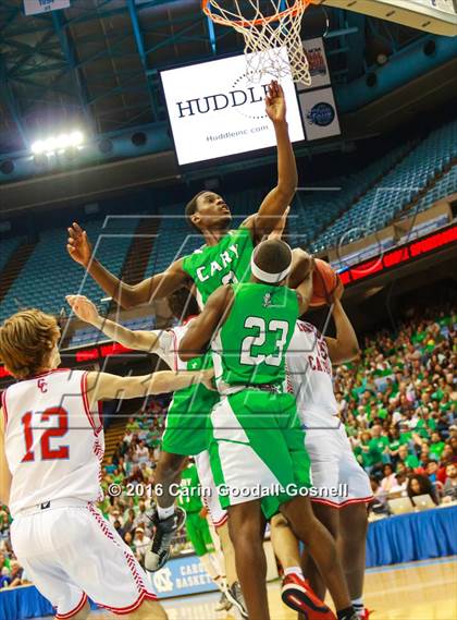 Thumbnail 2 in Cary vs. Charlotte Catholic (NCHSAA 4A Final) photogallery.